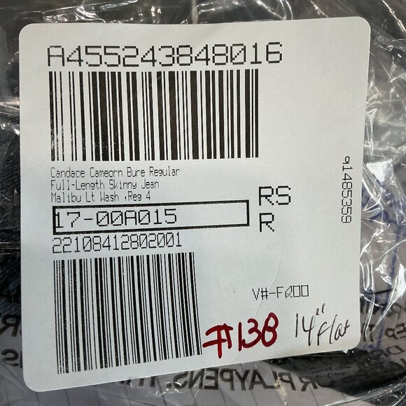 Sz.4 Jeans by Candace Cameorn Bure Malibu Lt. Wash - Picture 10 of 10